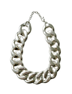 Náhrdelník řetězový, stříbrný |LORIANE