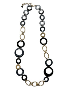 copy of Náhrdelník modro-zlatý | LORIANE - 1