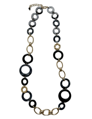 Náhrdelník černo-zlatý | LORIANE