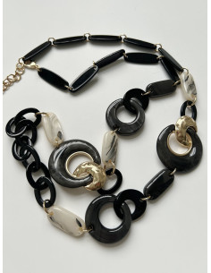 copy of Náhrdelník modro-zlatý | LORIANE - 1 2