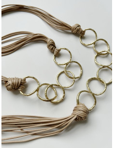 copy of Náhrdelník modro-zlatý | LORIANE - 3 2