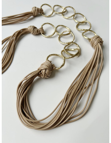 Náhrdelník se zlatým detailem  | LORIANE