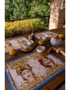 Sada 2kusů prostírání Zagara 37x48 | TESSITURA TOSCANA TELERIE 2