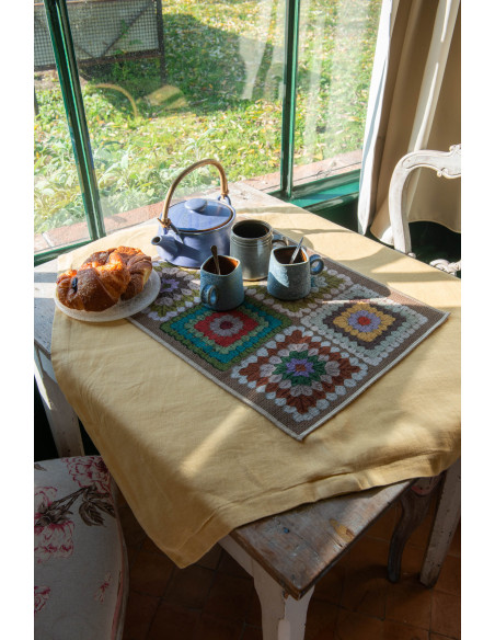 Sada 2kusů prostírání Granny 37x48 | TESSITURA TOSCANA TELERIE