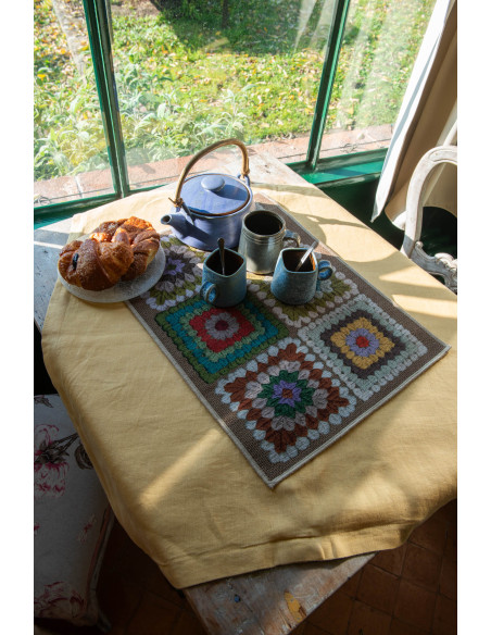 Sada 2kusů prostírání Granny 37x48 | TESSITURA TOSCANA TELERIE