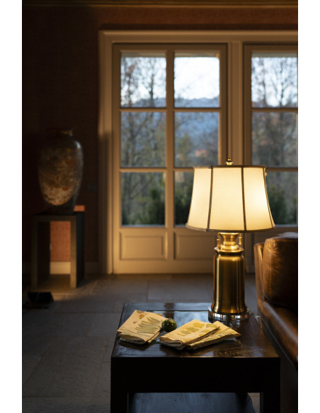 copy of 4Dinner - set of linen napkins Mudra printed 46x46 | TESSITURA TOSCANA TELERIE - 3