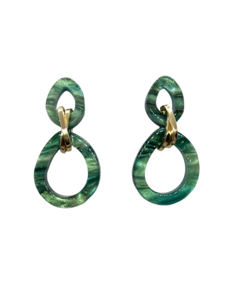 copy of Chain necklace, olive | LORIANE - 1