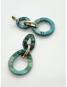 copy of Chain necklace, olive | LORIANE - 1 2