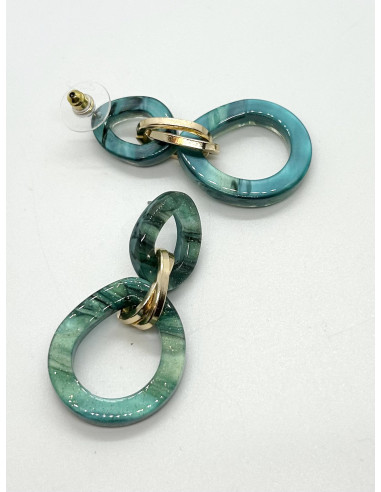 copy of Chain necklace, olive | LORIANE - 2