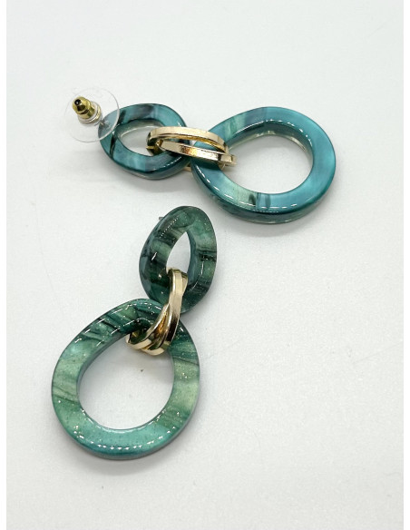 copy of Chain necklace, olive | LORIANE - 2