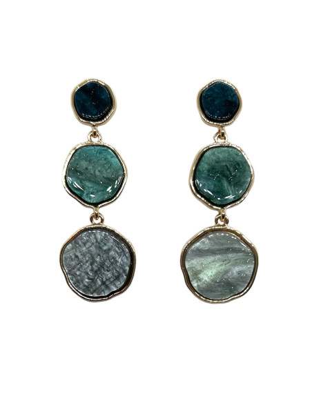 copy of Chain necklace, olive | LORIANE - 1