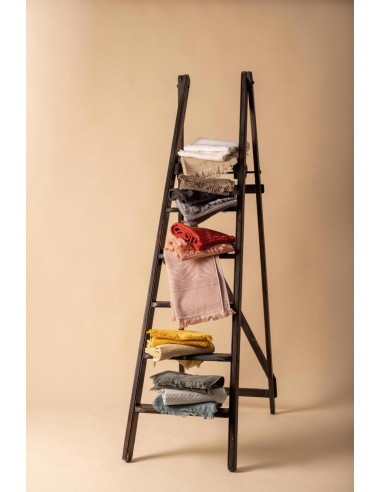 Guest towel Zoe Orage 30x50 grey | VIVARAISE - 5