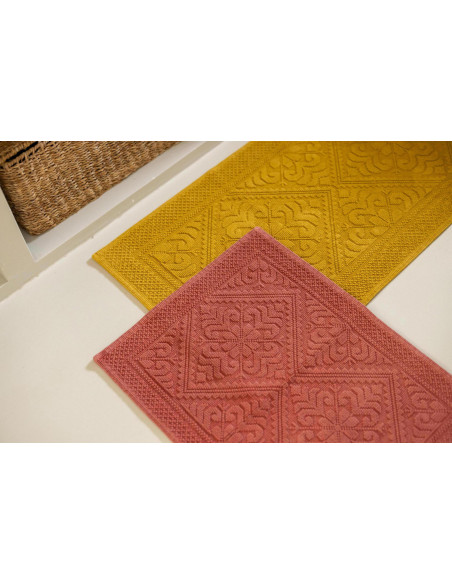 Koupelnová předložka Enzo Safran 54x110 | VIVARAISE c