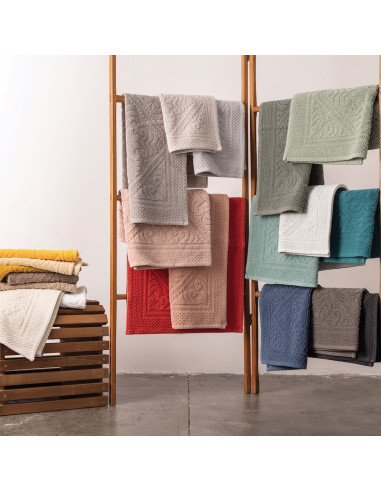 Bathroom mat Enzo 54x110 Neige | VIVARAISE - 5