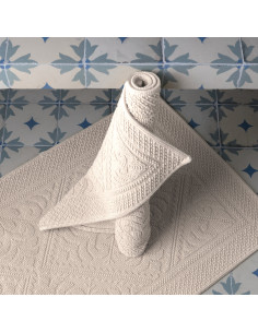 Bathroom rug Enzo 54x110 Craie | VIVARAISE - 2 2