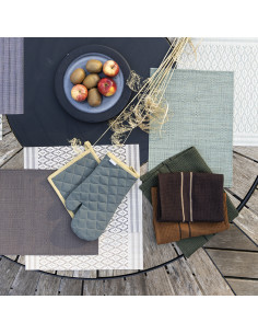 Prostírání Canna Café tmavě hnědé  | WINKLER 2