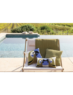 Povlak polštáře Maia Cedre Recyklé 45x45 | VIVARAISE - 1 2