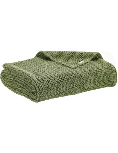 Přehoz přes postel Maia Eucalyptus recyklé 180x260 | VIVARAISE - 1