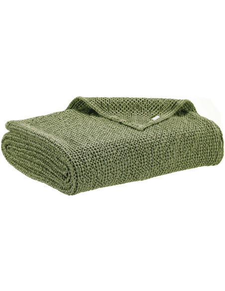 Přehoz přes postel Maia Eucalyptus recyklé 180x260 | VIVARAISE - 1