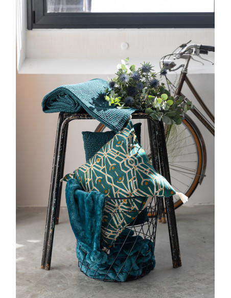 Maia cushion cover Petrol 30x50 | VIVARAISE - 2