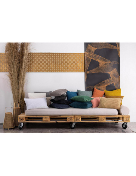 Maia cushion cover Petrol 30x50 | VIVARAISE - 3