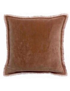Sametový povlak na polštář Fara Bois de rose 45x45 | VIVARAISE - 1