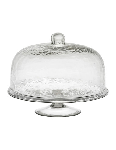 Skleněný podnos s poklopem Gaia Ø30cm | CÔTÉ TABLE - 2