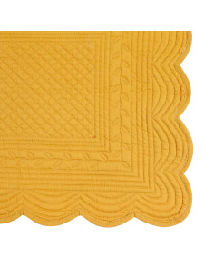 Žluté látkové prostírání Boutis s vyšíváním | CÔTÉ TABLE 2
