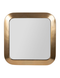Nástěnné zrcadlo Killa v bronzovém rámu 25x25cm | CÔTÉ TABLE