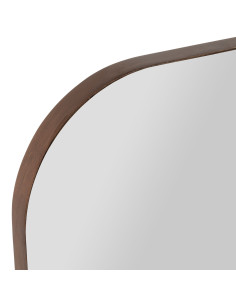 Zrcadlo Mikawa 150×50, rám tmavý ořech | CÔTÉ TABLE 2