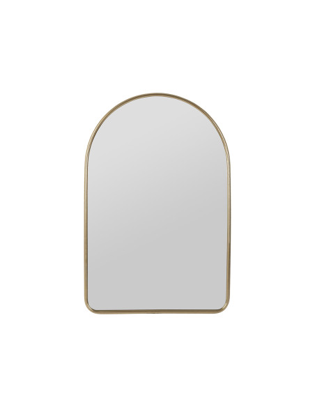Nástěnné zrcadlo Ilena ve zlatém rámu 50x33cm | CÔTÉ TABLE