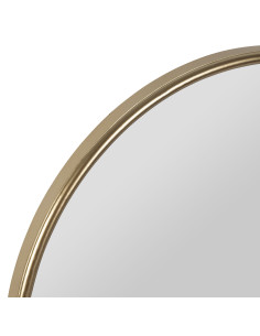 Nástěnné zrcadlo Ilena ve zlatém rámu 50x33cm | CÔTÉ TABLE - 1 2