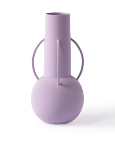 Kovová váza Roman - světle fialová | POLS POTTEN - 1