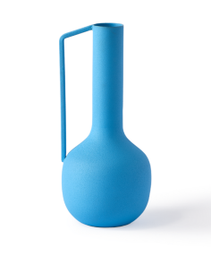 Kovová váza Roman - světle modrá | POLS POTTEN - 1