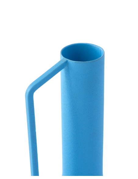 Kovová váza Roman - světle modrá | POLS POTTEN a