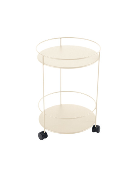 Servírovací stolek Guinguette na kolečkách | FERMOB latté beige