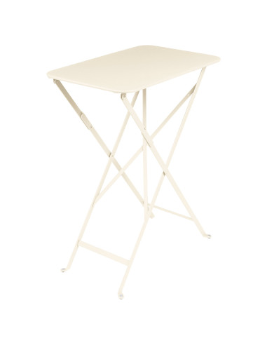 Kovový skládací stůl Bistro 37x57 | FERMOB latté beige