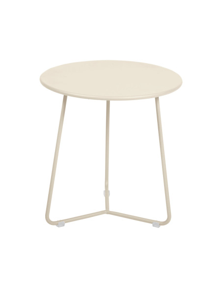Kovový odkládací stolek Cocotte | FERMOB latté beige