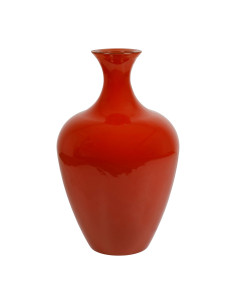 Váza Issea z recyklovaného skla, 65cm, korálová červená | CÔTÉ TABLE