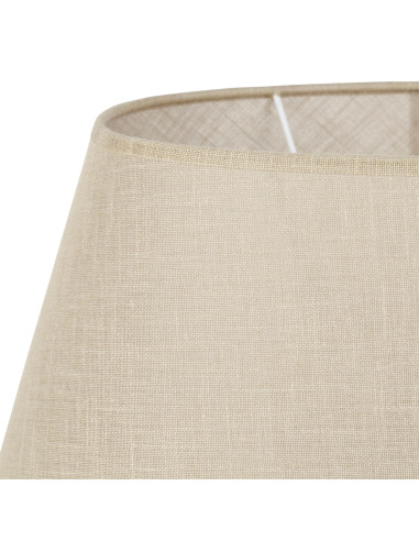 Látkové oválné stínítko 46x30 natural | CÔTÉ TABLE a