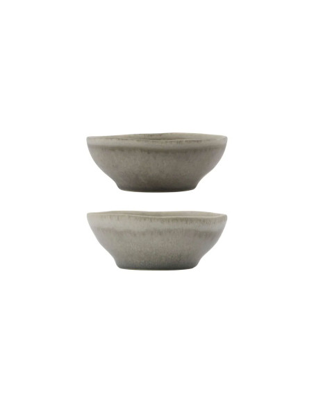 Sada 2 kameninových misek HDMore Grey - šedé | HOUSE DOCTOR