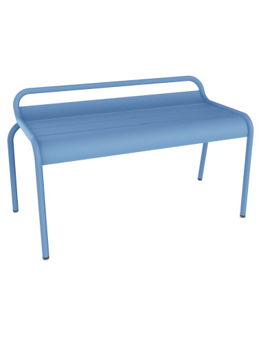 Hliníková lavička Luxembourg 90cm | FERMOB 4114 maya blue