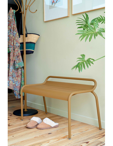 Lavička Luxembourg š.90cm bez opěradla, hliník...