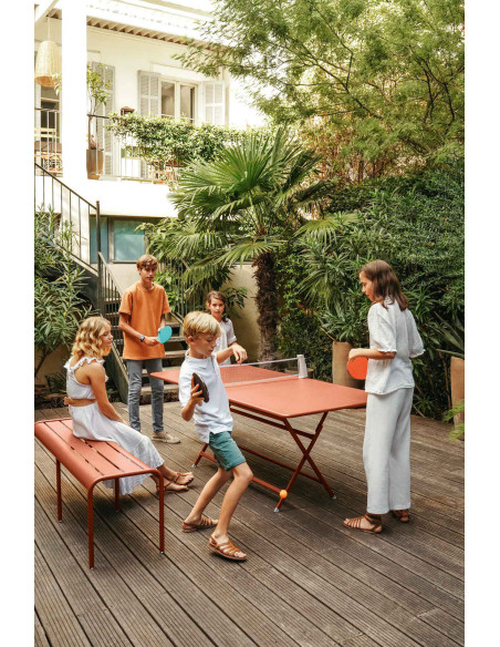 Zahradní lavička Luxembourg š.145, hliník | FERMOB