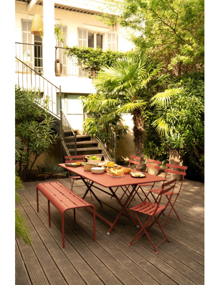 Zahradní lavička Luxembourg š.145, hliník | FERMOB