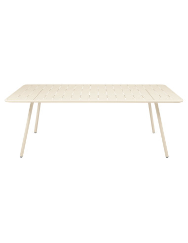 Kovový jídelní stůl Luxembourg 207x100 | FERMOB latté beige