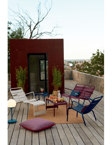 Zahradní nízké křeslo Luxembourg s područkami,...