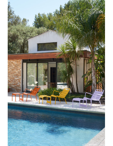 Zahradní nízké křeslo Luxembourg s područkami,...