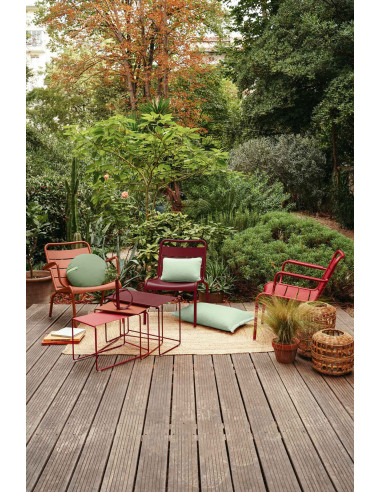 Zahradní nízké křeslo Luxembourg s područkami,...