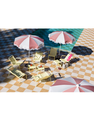 Zahradní nízké křeslo Luxembourg s područkami,...